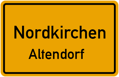 Straßenverzeichnis Nordkirchen Altendorf