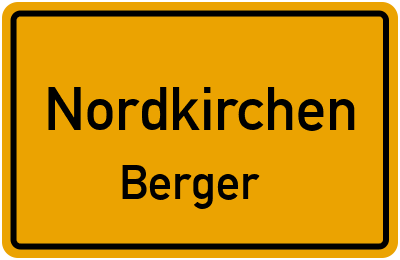 Straßenverzeichnis Nordkirchen Berger
