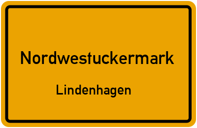 Straßenverzeichnis Nordwestuckermark Lindenhagen