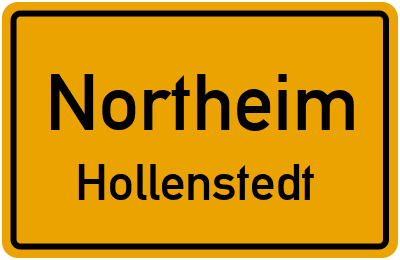 Straßenverzeichnis Northeim Hollenstedt
