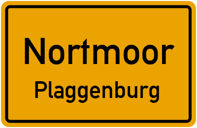 Straßenverzeichnis Nortmoor Plaggenburg