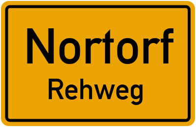 Straßenverzeichnis Nortorf Rehweg