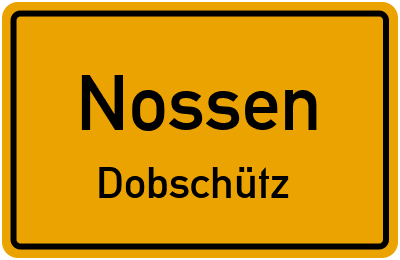 Straßenverzeichnis Nossen Dobschütz