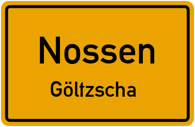 Straßenverzeichnis Nossen Göltzscha