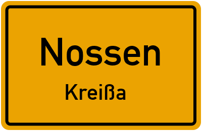 Straßenverzeichnis Nossen Kreißa