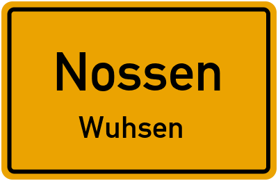 Straßenverzeichnis Nossen Wuhsen