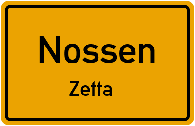 Straßenverzeichnis Nossen Zetta