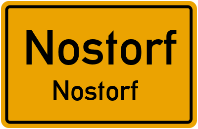Straßenverzeichnis Nostorf Nostorf