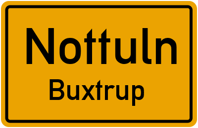 Straßenverzeichnis Nottuln Buxtrup