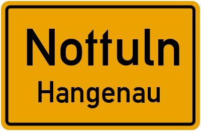 Straßenverzeichnis Nottuln Hangenau