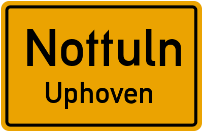 Straßenverzeichnis Nottuln Uphoven