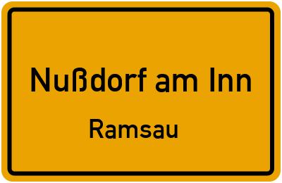 Straßenverzeichnis Nußdorf am Inn Ramsau