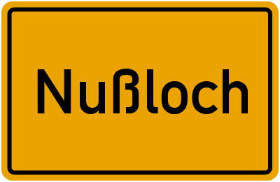 Nußloch in Baden-Württemberg