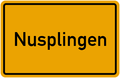 Nusplingen in Baden-Württemberg erkunden