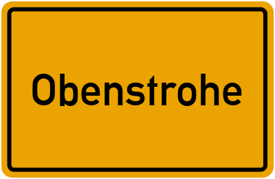 Obenstrohe in Niedersachsen