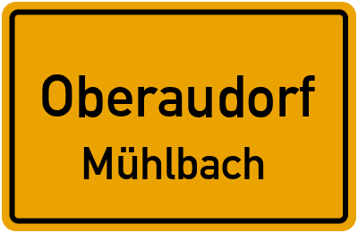 Straßenverzeichnis Oberaudorf Mühlbach