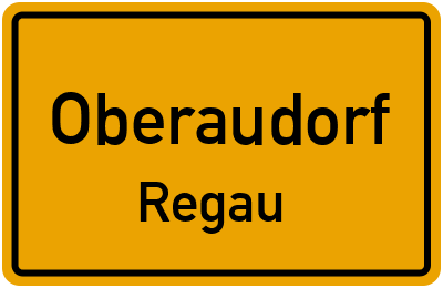 Straßenverzeichnis Oberaudorf Regau