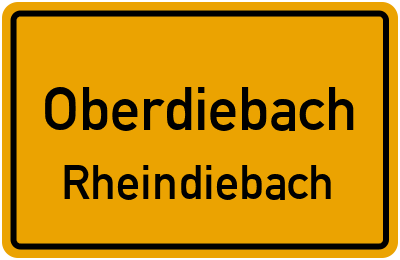Straßenverzeichnis Oberdiebach Rheindiebach
