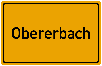 Branchenbuch Obererbach, Rheinland-Pfalz
