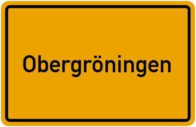 Obergröningen in Baden-Württemberg