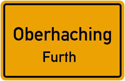 Straßenverzeichnis Oberhaching Furth