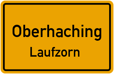 Straßenverzeichnis Oberhaching Laufzorn