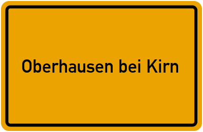 Oberhausen bei Kirn