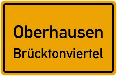 Straßenverzeichnis Oberhausen Brücktonviertel