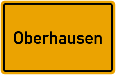 Branchenbuch Oberhausen, Nordrhein-Westfalen