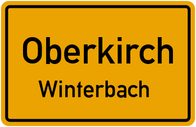 Straßenverzeichnis Oberkirch Winterbach