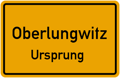 Straßenverzeichnis Oberlungwitz Ursprung