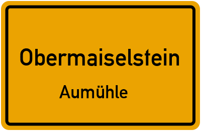 Straßenverzeichnis Obermaiselstein Aumühle