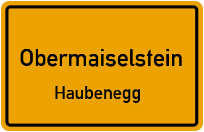 Straßenverzeichnis Obermaiselstein Haubenegg