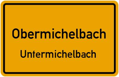 Straßenverzeichnis Obermichelbach Untermichelbach