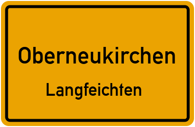 Straßenverzeichnis Oberneukirchen Langfeichten
