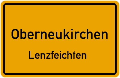 Straßenverzeichnis Oberneukirchen Lenzfeichten