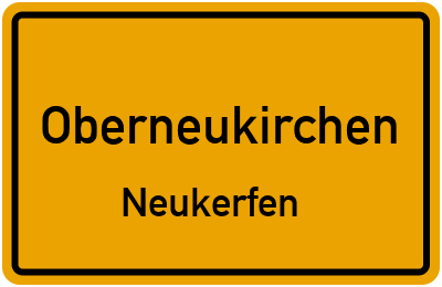 Straßenverzeichnis Oberneukirchen Neukerfen