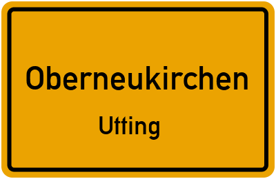 Straßenverzeichnis Oberneukirchen Utting