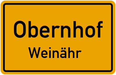 Straßenverzeichnis Obernhof Weinähr