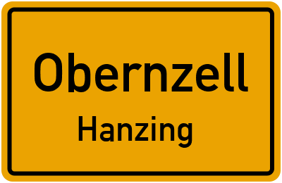 Straßenverzeichnis Obernzell Hanzing