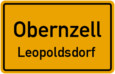 Straßenverzeichnis Obernzell Leopoldsdorf