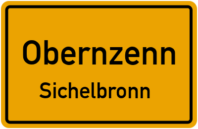 Straßenverzeichnis Obernzenn Sichelbronn