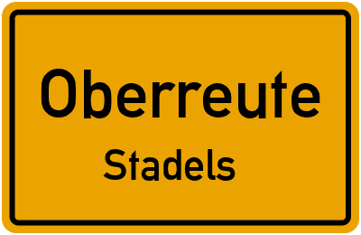Straßenverzeichnis Oberreute Stadels