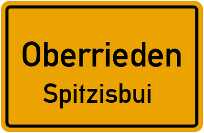 Straßenverzeichnis Oberrieden Spitzisbui