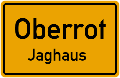 Straßenverzeichnis Oberrot Jaghaus