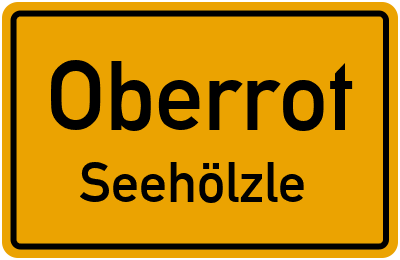 Straßenverzeichnis Oberrot Seehölzle
