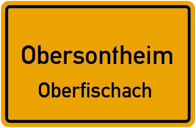 Straßenverzeichnis Obersontheim Oberfischach