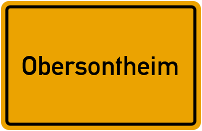 Branchenbuch Obersontheim, Baden-Württemberg
