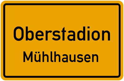 Straßenverzeichnis Oberstadion Mühlhausen