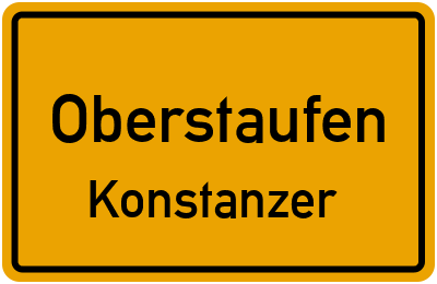 Straßenverzeichnis Oberstaufen Konstanzer